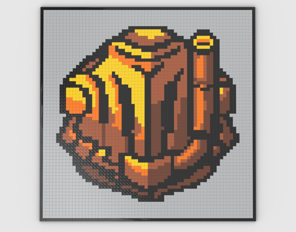 Lego Boomguy Mosaic - Snorkel