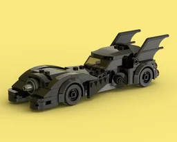 The Batmobile (6-Wide, 1989-Inspired)