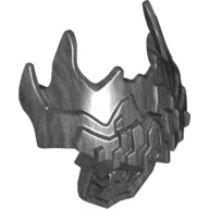 Large Figure Shoulder Cover, Armour, Ridged / Pearl Titanium