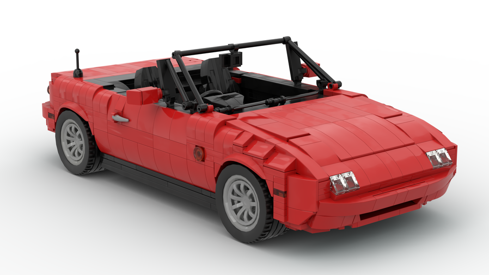 Lego 1989 Eunos Roadster / Mazda MX-5 / Mazda Miata - Red