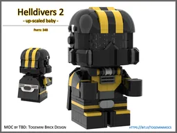 Helldivers 2 - up-scaled Baby