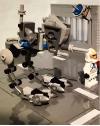 Lego star wars At-Rt minifig scale