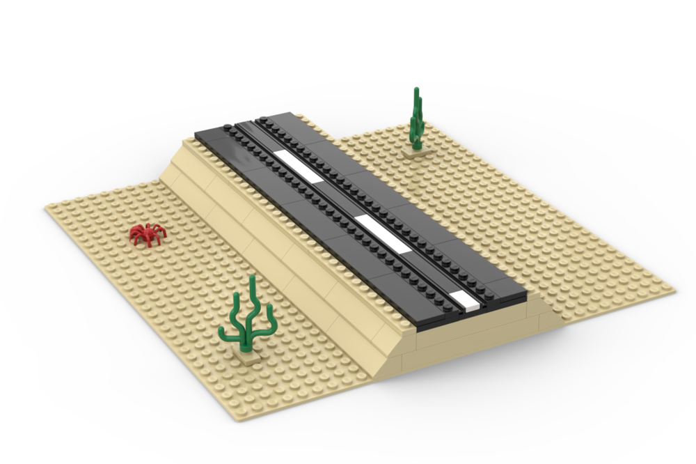 Lego Desert Road