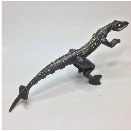 Lego Animal, Dinosaur, Mutant Lizard with Yellow Specks on Back