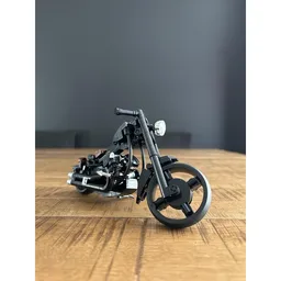All Black Custom Chopper