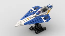 Delta-7b Aethersprite-class light interceptor - Barriss Offees Version