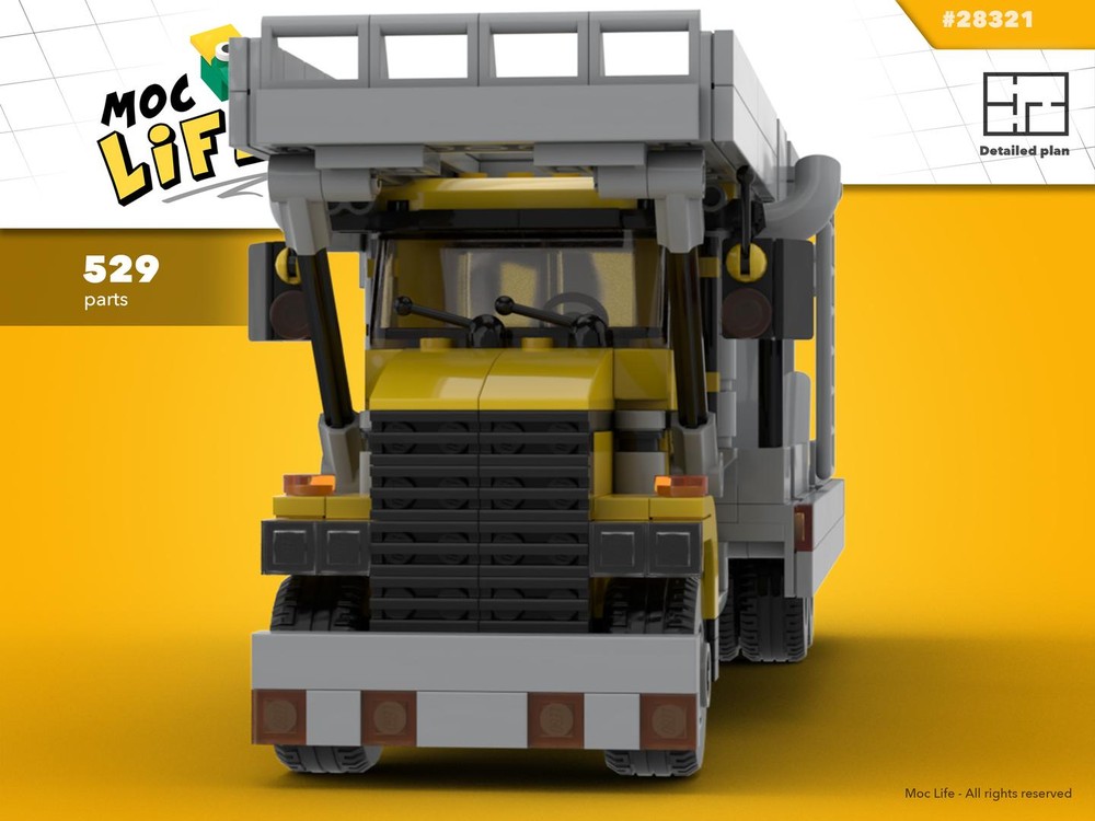 Lego Car hauler truck
