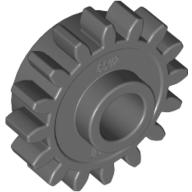 Lego Technic Gear 16 Tooth with Clutch [Smooth] / Dark Bluish Gray