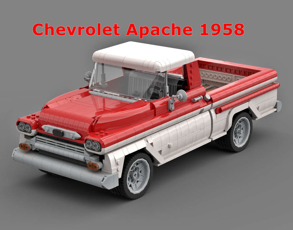 Lego Chevrolet Apache 1958 (Red version)