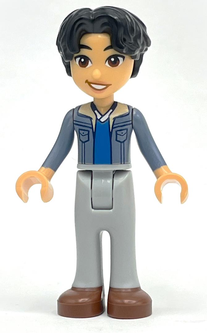 Lego Niko - Sand Blue Jacket, Light Bluish Grey Legs