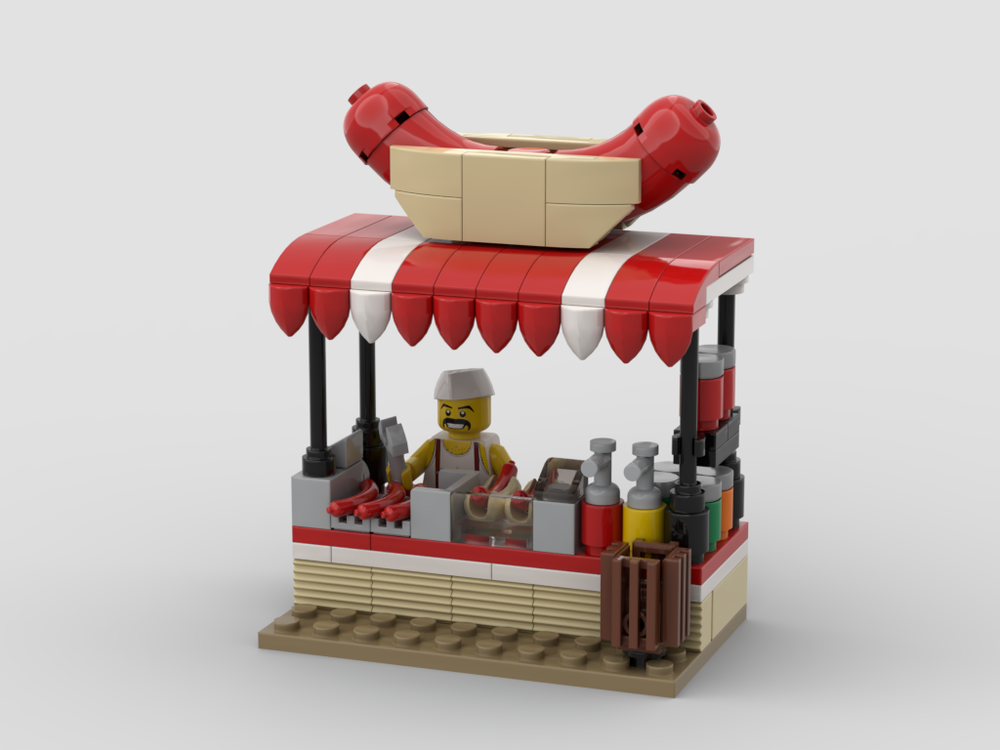 Lego Hot Dog stand