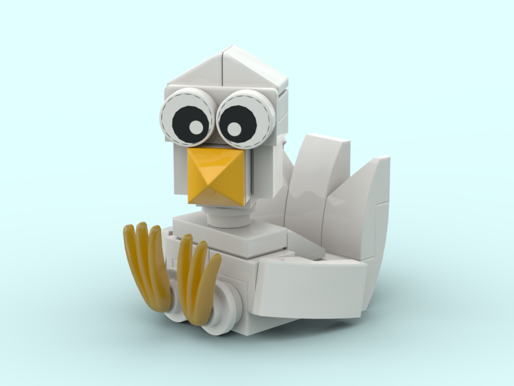 Lego Funny Birds: White Dove