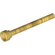 Lego Antenna 1 x 4 with Flat Top / Pearl Gold