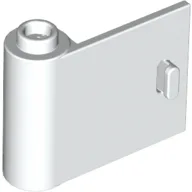 Door 1 x 3 x 2 Left - Open Between Top and Bottom Hinge / White