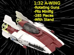 1:32 A-Wing (With Stand)