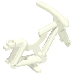Bicycle Frame [Solid Stud] / White