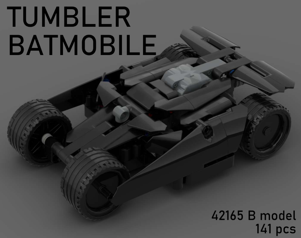 Lego TUMBLER batmobile