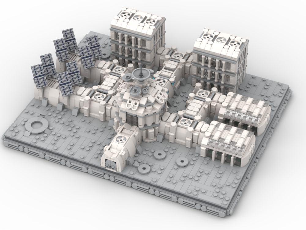 Lego Micromodular Moon Station Small