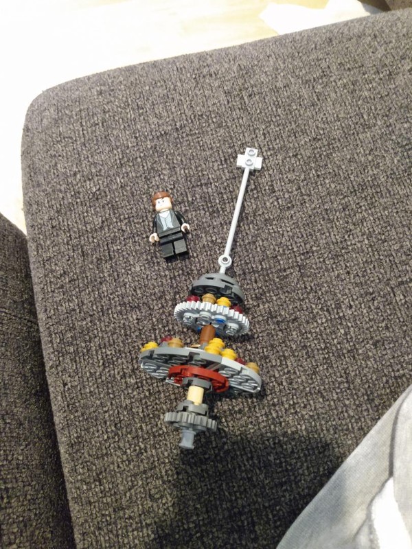 Lego The Phantom of the Opera and his Chandelier