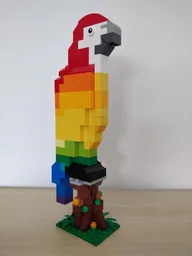 11021 Rainbow parrot