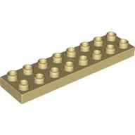 Duplo Plate 2 x 8 / Tan