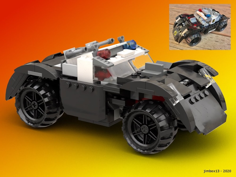 Lego Police Roadster Alternate of 70808
