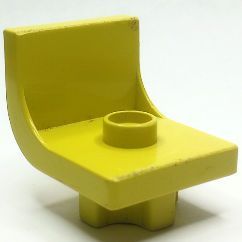 Lego Duplo Chair 2 x 2 x 2 with One Stud / Duplo Lime