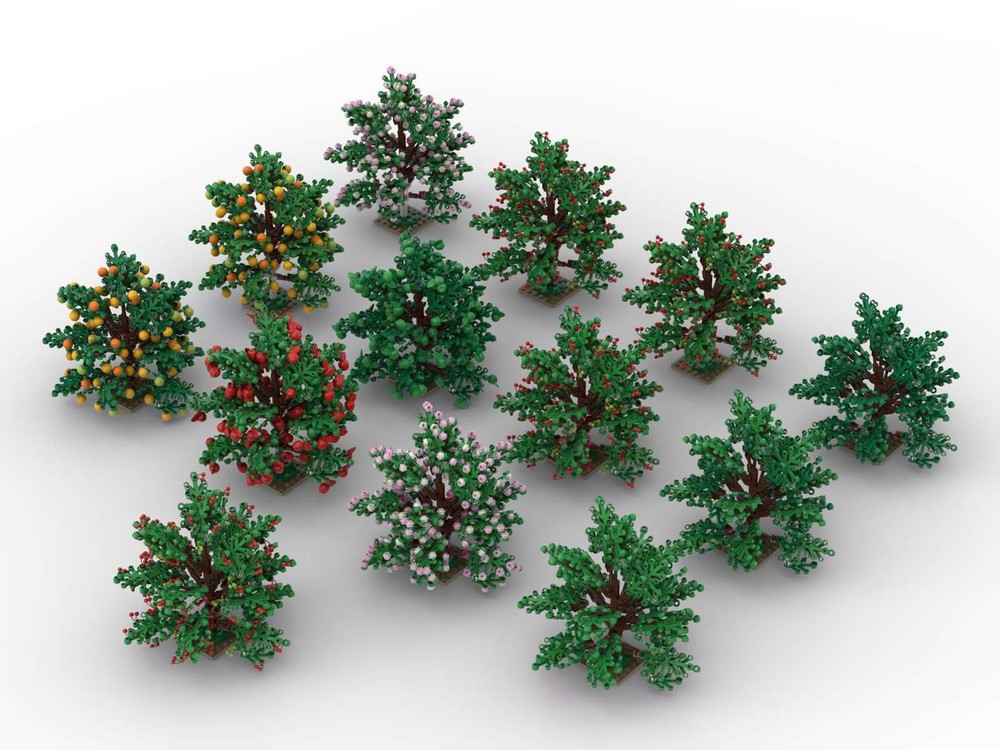 Lego Fruit Tree Set