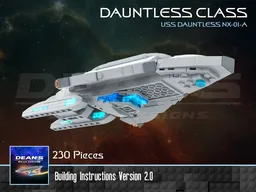 Dauntless Class Starship (NX-01-A) - Star Trek Voyager