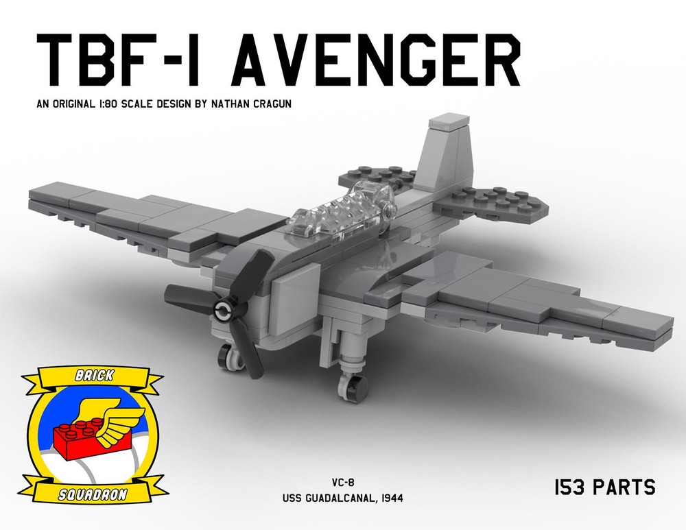 Lego TBF-1 Avenger