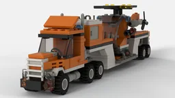 Helicopter Transporter Town Style