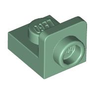 Lego Bracket 1 x 1 - 1 x 1 Inverted / Sand Green
