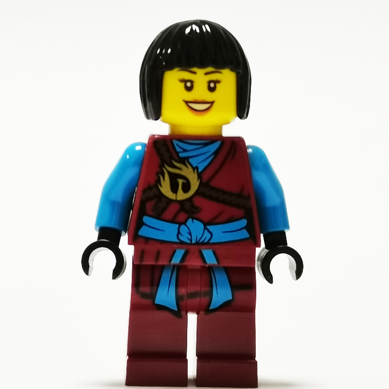 Lego Nya with Hair (Day of the Departed)
