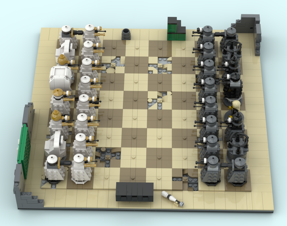 Lego Remembrance Chess Set