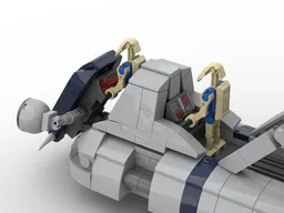 Clone Wars Platoon Attack Craft With Droid Rack (CIS)