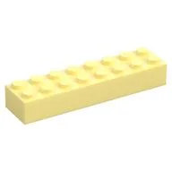 Brick 2 x 8 / Bright Light Yellow