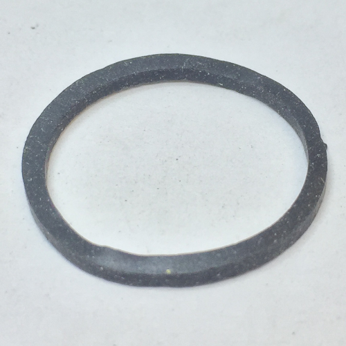Lego Rubber Band Medium (Square Cross Section) Thin Cut / Black