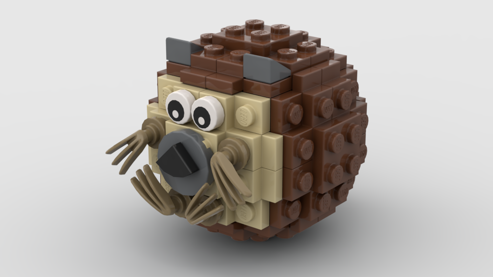 Lego Cute Hedgehog