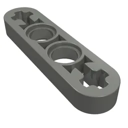 Technic Beam 1 x 4 Thin / Dark Bluish Gray