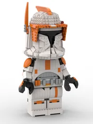 Maxifigure stand for Commander Cody helmet