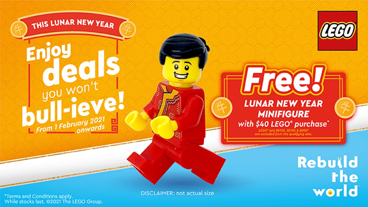 Lego Lunar New Year Minifigure