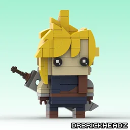 Cloud Strife (FFVII) Brickheadz