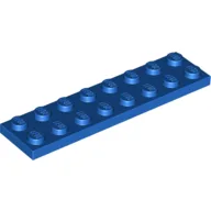 Plate 2 x 8 / Blue