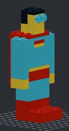 Block Figure - Superman