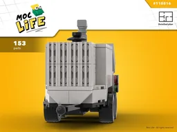 Schwing pump concrete trailer