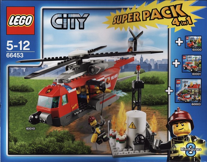Lego City Super Pack 4 in 1