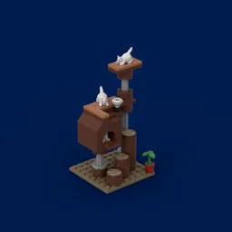 Cat Scratching Post (Katten Krabpaal)