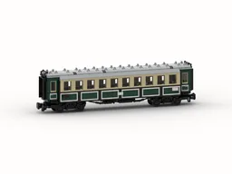 Bavarian Express Train 3rd Class Passenger Coach (8w)