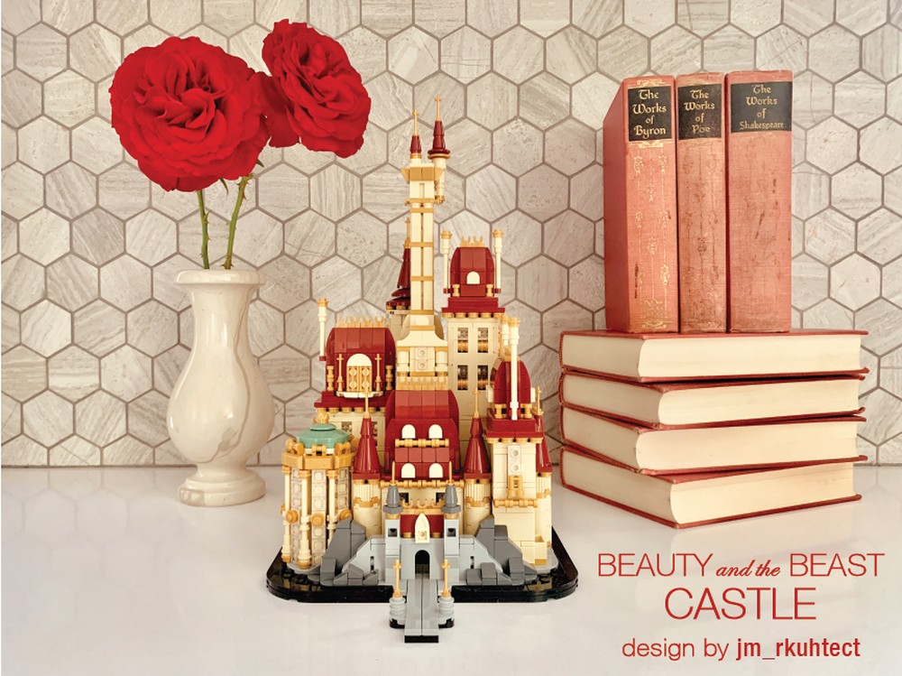 Lego Beauty and the Beast Castle
