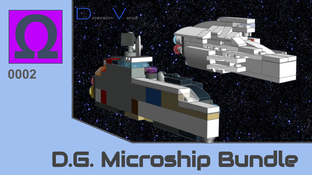 Lego D.J. Microship Bundle